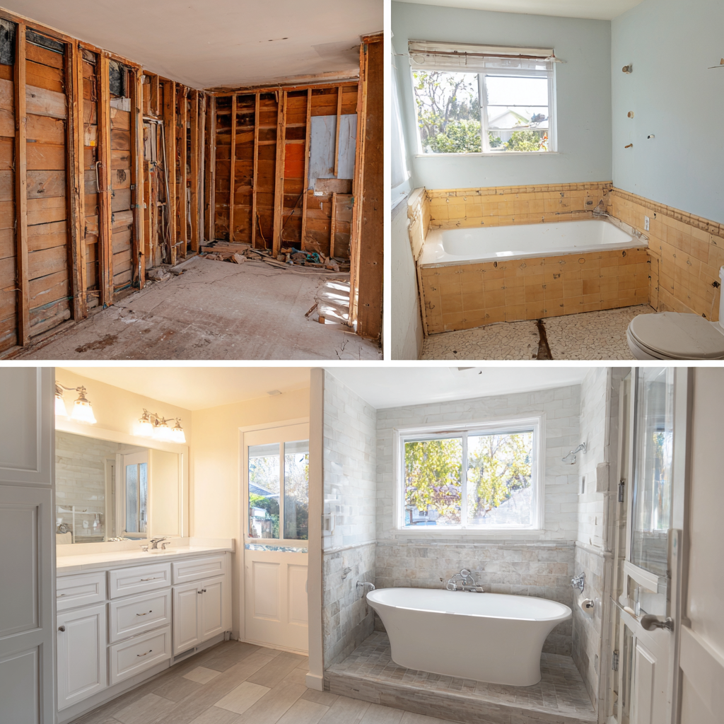 Typical bathroom remodel timeline in San Jose